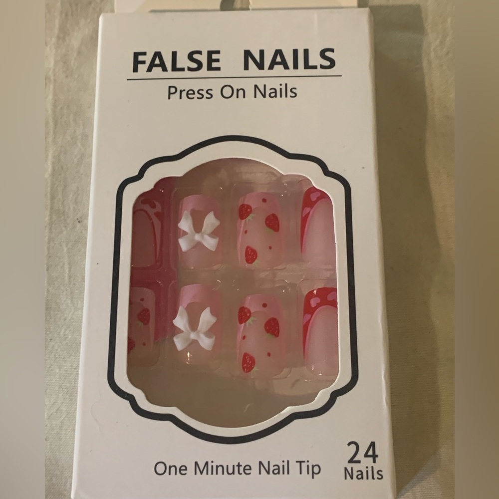 French Tip Acrylic Nails for Wedding